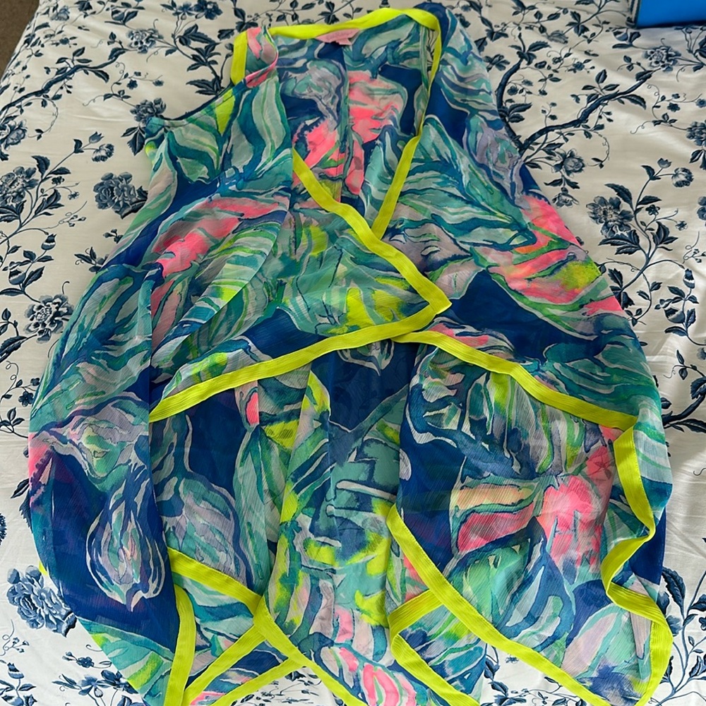 Lilly Pulitzer vest / cover up